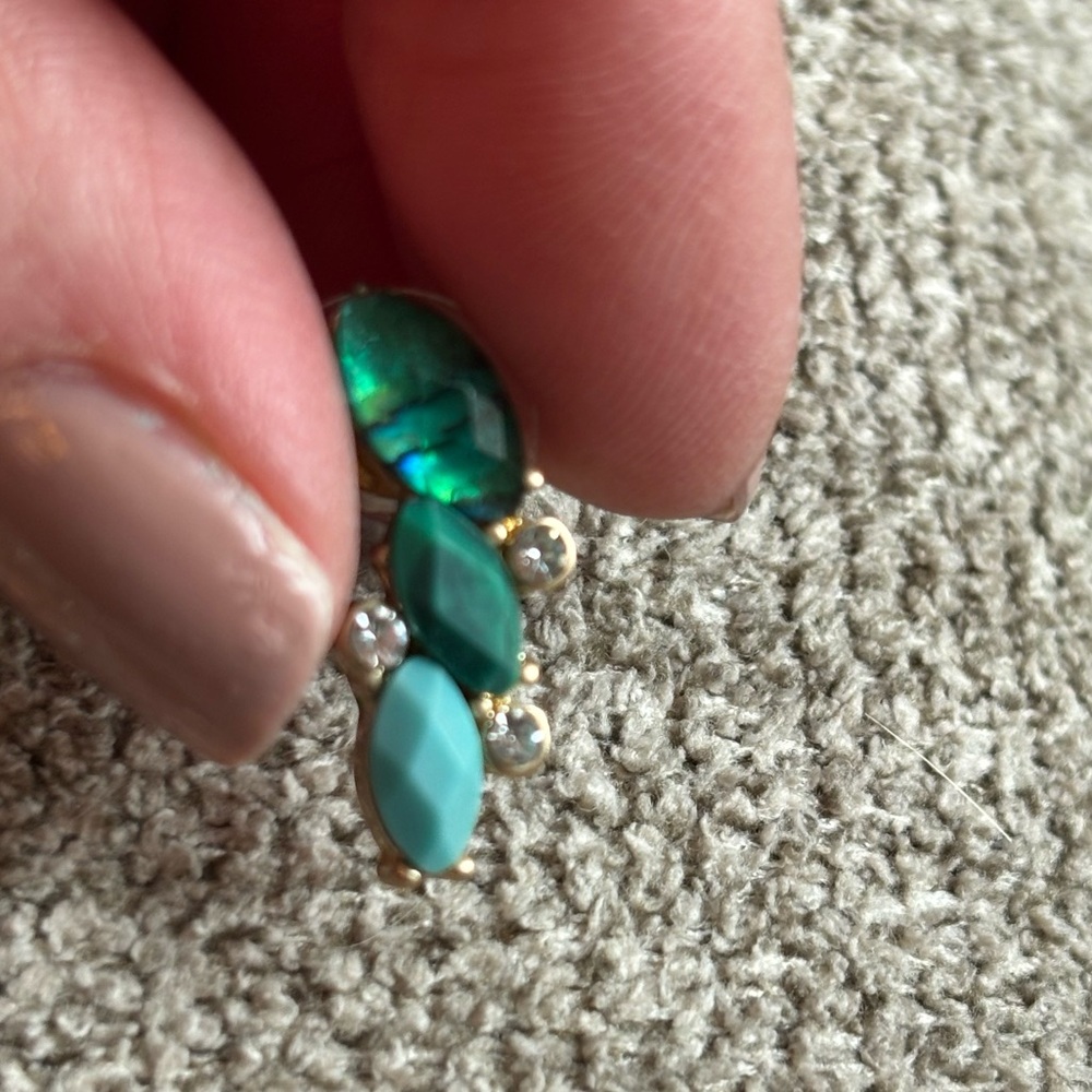 Beachy Statement Earring Bundle | Raffia Pearl Go… - image 4